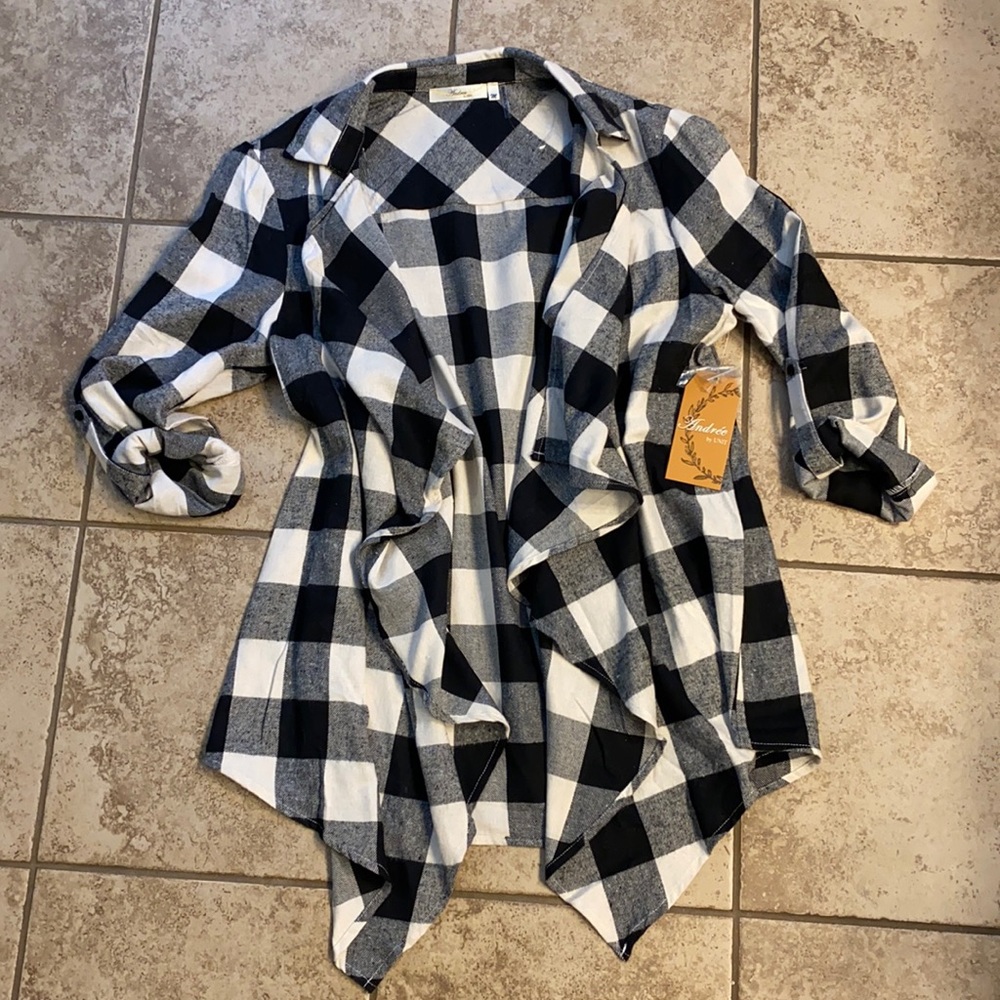 Flannel Cardigan